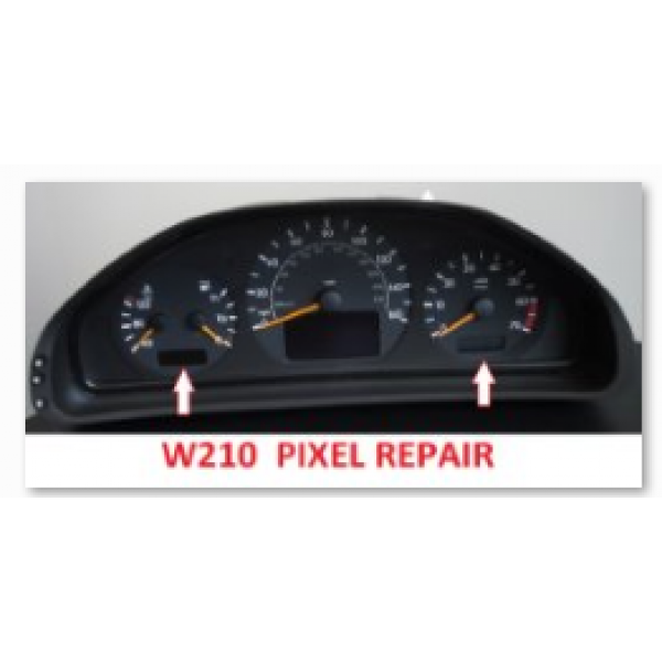MERCEDES CLUSTER W210 PIXEL REPAIR